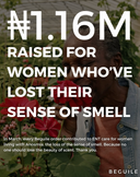 How Beguile Raised ₦1.16M for ENT Care Supporting Women with Anosmia